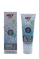 Водоотталкивающая пропитка для обуви HeySport Activ-Polish 75ml Черный