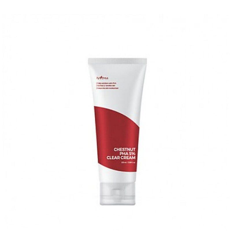 Крем ексфоліюючий з PHA кислотою Isntree Chestnut PHA 5% Clear Cream 100 ml