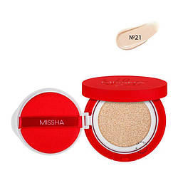 Кушон з оксамитовим фінішом Missha Velvet Finish Cushion SPF50+ PA+++ (№21) 50 ml.