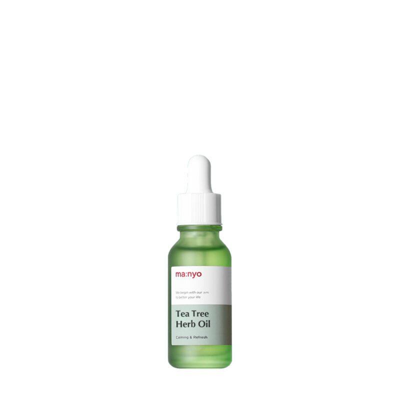 Олія заспокійлива на основі чайного дерева і комплексу трав Manyo Tea Tree Herb Oil 20 ml