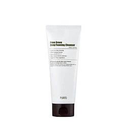 Пінка для вмивання з центеллою і зеленим чаєм Purito From Green Deep Foaming Cleanser 150 ml