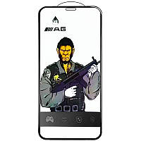 Захисне скло 5D Anti-static Matte (тех.пак) для Apple iPhone 11 Pro / X / XS (5.8") Чорний