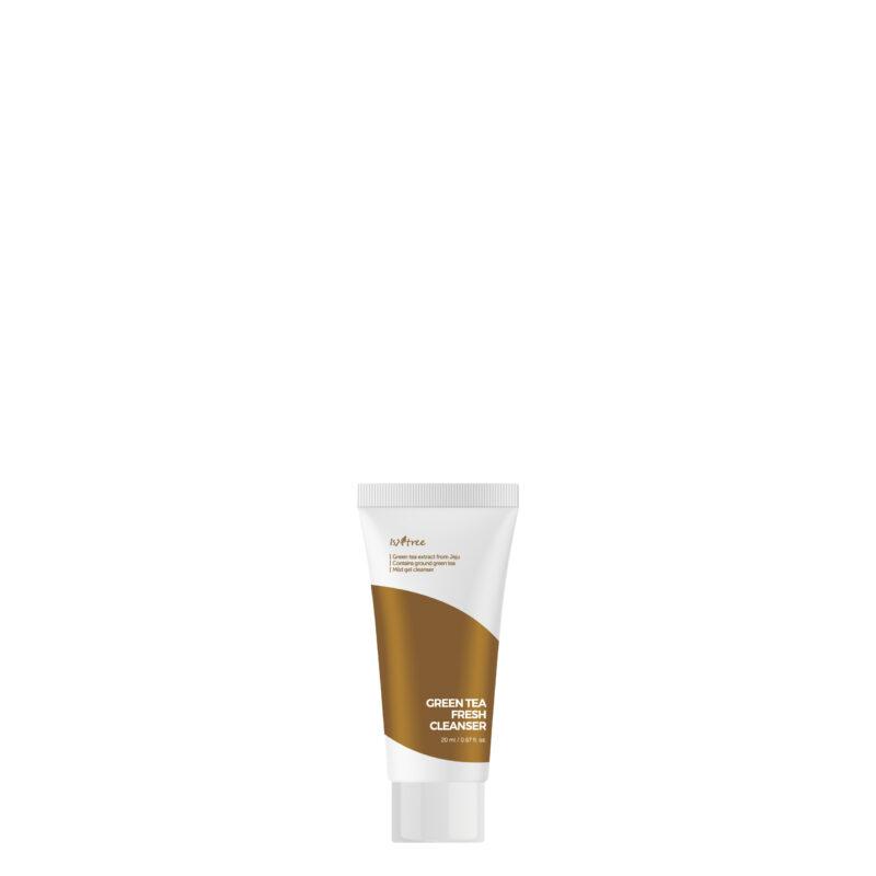 Мініатюра пінки для вмивання на основі зеленого чаю Isntree Green Tea Fresh Cleanser 20 ml