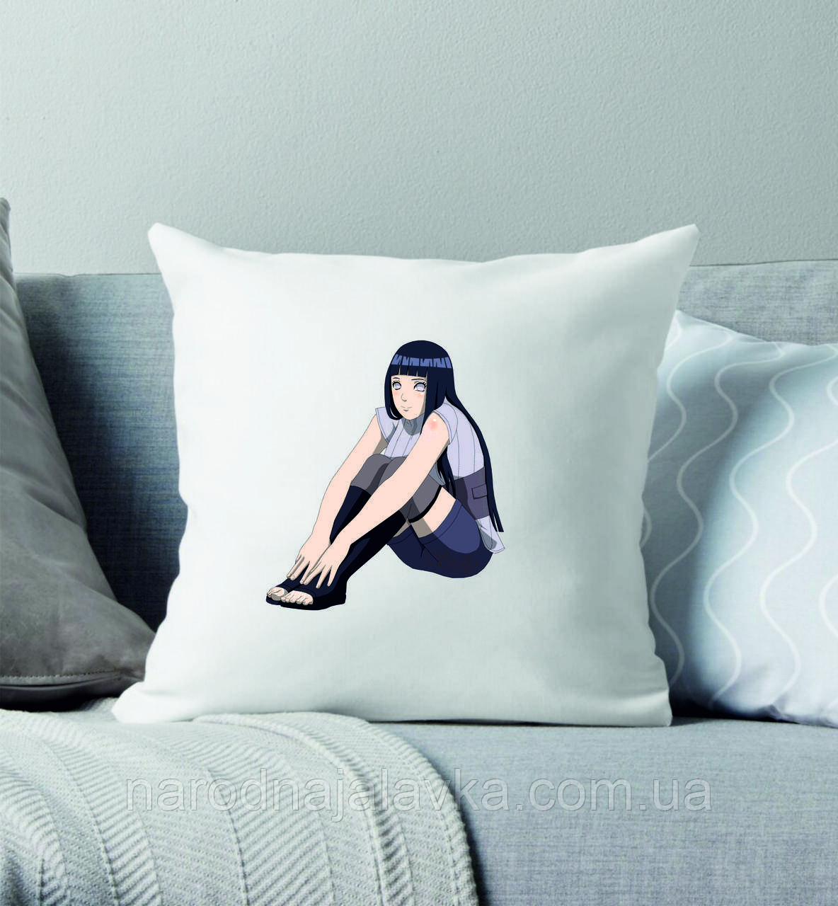 Подушка з Хінатою. Аніме Naruto