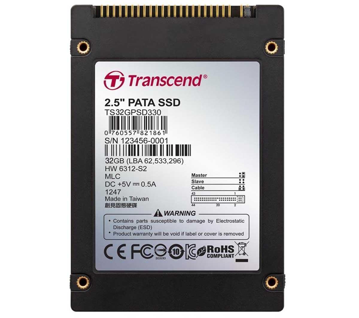 SSD накопичувач Transcend 32 GB PSD330 (TS32GPSD330), фото 1