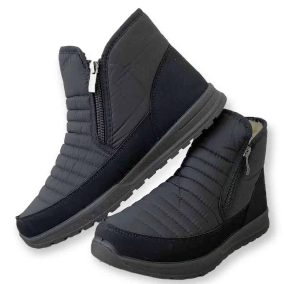 Черевики чоловічі зимові на блискавку, фото 1