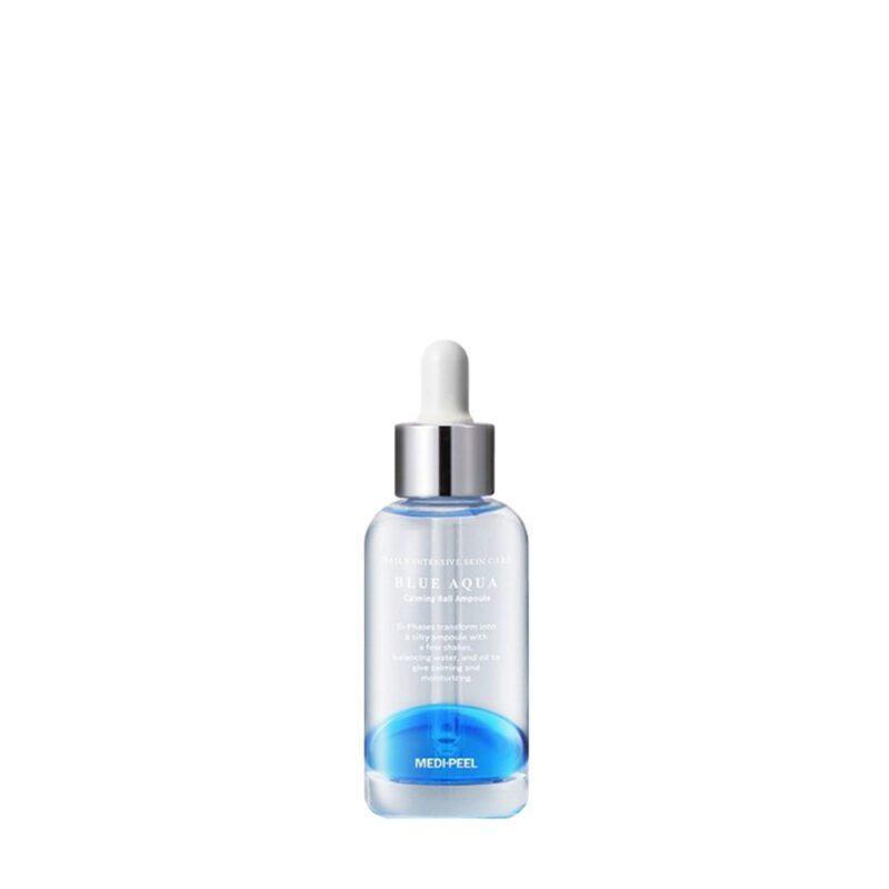 Сироватка зволожена двофазна Medi-Peel Blue Aqua Calming Ball Ampoule 50 ml