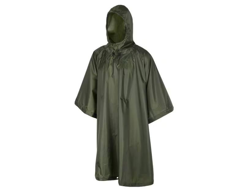 Пончо, дощовик тактичний, професійний Helikon Olive Green