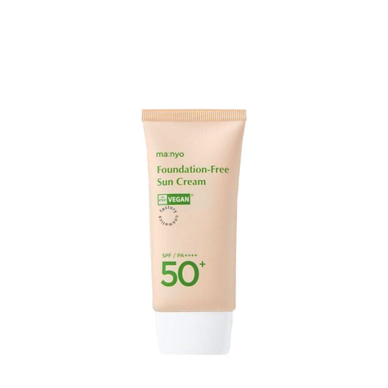 Крем сонцезахисний з тонувальною дією Manyo Foundation-Free Sun Cream 50 ml