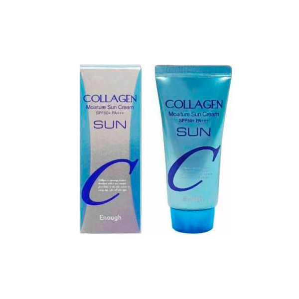 Крем сонцезахисний зволожувальний Enough Collagen Moisture Sun Cream SPF50+ PA+++ 50 ml