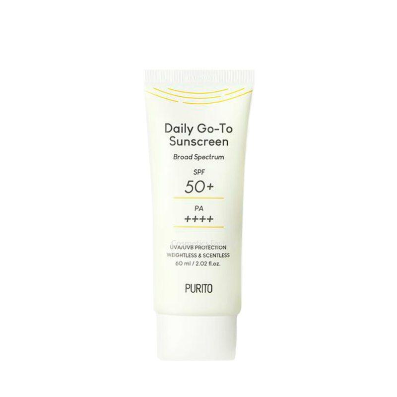 Крем сонцезахисний на кожен день Purito Daily Go-To Sunscreen SPF50+ PA++++ 60 ml