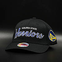 Оригінальна чорна кепка Mitchell & Ness NBA T Snapback Golden State Warriors