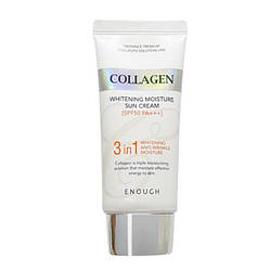 Крем сонцезахисний освітлювальний Enough Collagen Whitening Moisture Sun Cream SPF50 PA+++ 50 ml