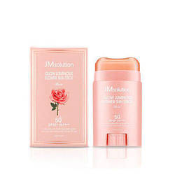 Стік сонцезахисний з трояндою JM Solution Glow Luminous Flower Light Sun Stick SPF50+ PA++++ 21 g