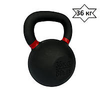 Гиря 36 кг чавунна спортивна WCG