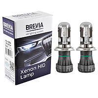 Биксеноновая лампа Brevia H4, 4300K, 85V, 35W P43t-38 KET, 2шт