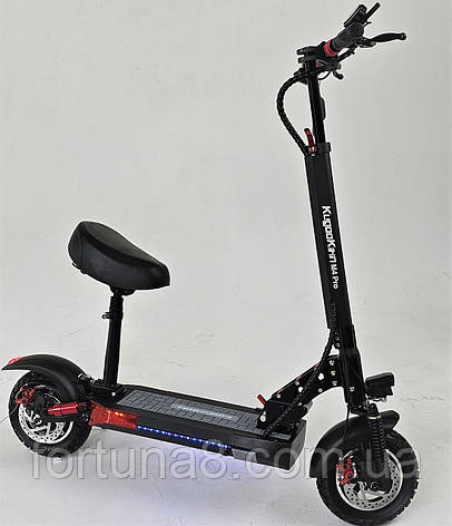 Електросамокат Kugoo Kirin M4 Pro з сідінням 1200 Вт 18 А/ч 48 Вт, фото 1
