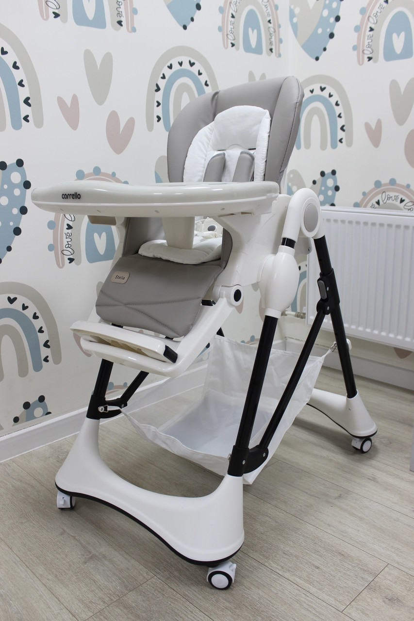 Стільчик для годування CARRELLO Stella CRL-9503, Shell Grey
