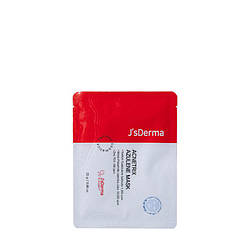 Маска тканинна заспокійлива з азуленом J’sDerma Acnetrix Azulene Mask 25gx1ea