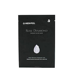 Маска тканинна освітлювальна Medi-Peel Rose Diamond Radiant Glow Mask 1 ea