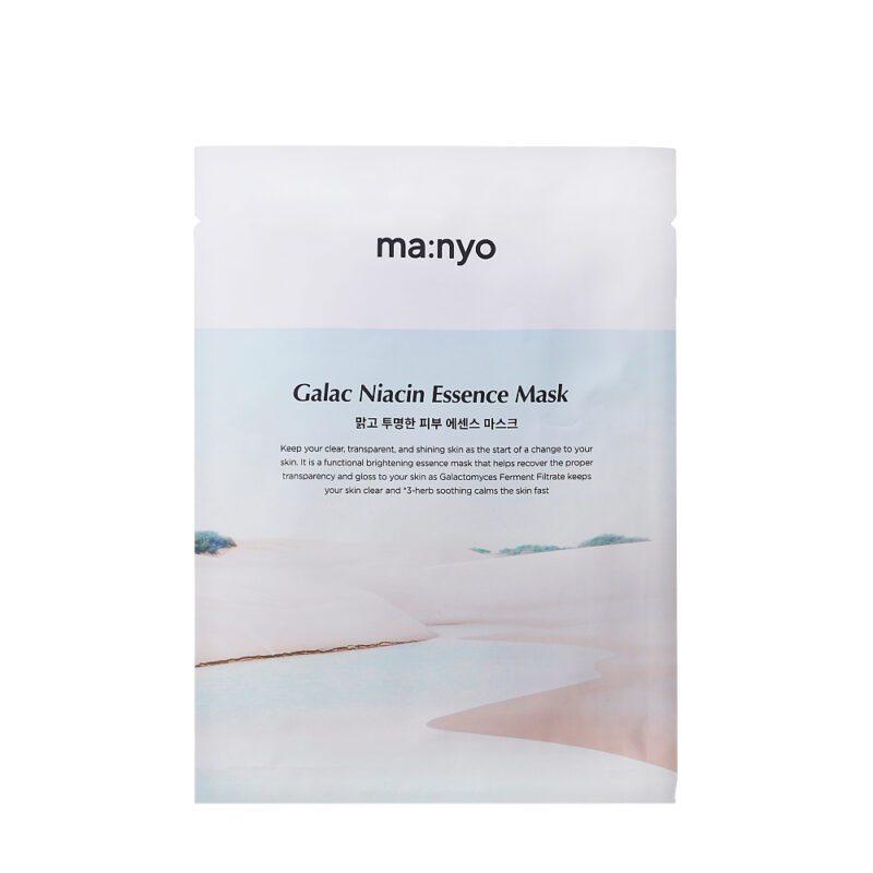 Маска тканинна для освітлення шкіри Manyo Galac Niacin 2.0 Essence Mask 1 ea