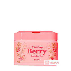Набір тканинних масок на основі чаю Дарджилінг Manyo Thanks Berry Darjeeling Tea Mask 30 ea