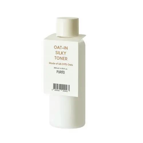 Тонер заспокійливий з водою насіння вівса Purito Oat-in Silky Toner 200 ml