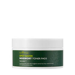Тонер педи протизапальні з полином Isntree Spot Saver Mugwort Toner Pads 60 ea