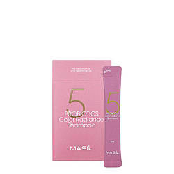 Шампунь для пофарбованого волосся з пробіотиками Masil 5 Probiotics Color Radiance Shampoo 8ml - 20 шт