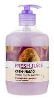 Жидкое крем-мыло Fresh Juice Маракуйя и камелия с маслом камелии, 460 мл