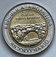 Монета Аргентини 1 песо 2010 р. 200-літ Незалежності