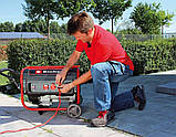 Einhell Генератор бензиновий TC-PG 35/E5, 230 В, 2.6 кВт (макс. 3.1кВт), ручний старт, бак 15л, 41.2кг, фото 3