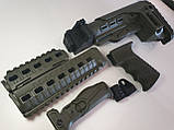 Комплект для тюнінгу АКС 74 DLG TACTICAL Олива, фото 3
