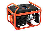 2E Генератор бензиновий 220 В, 50 Гц, 3 кВт, електро стартер, фото 3