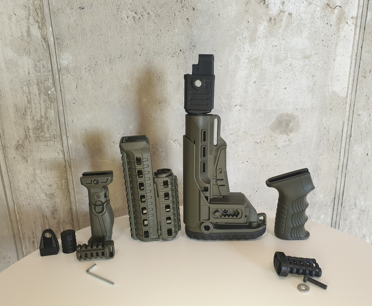 Комплект для тюнінгу АК 74 DLG TACTICAL Олива, фото 1