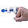 Шина для фаланги пальця з фіксацією (3 шт/упк) ортез на палець руки при переломі, фіксатор для пальця, фото 7
