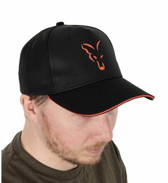 Кепка Fox Collection baseball Black and Orange