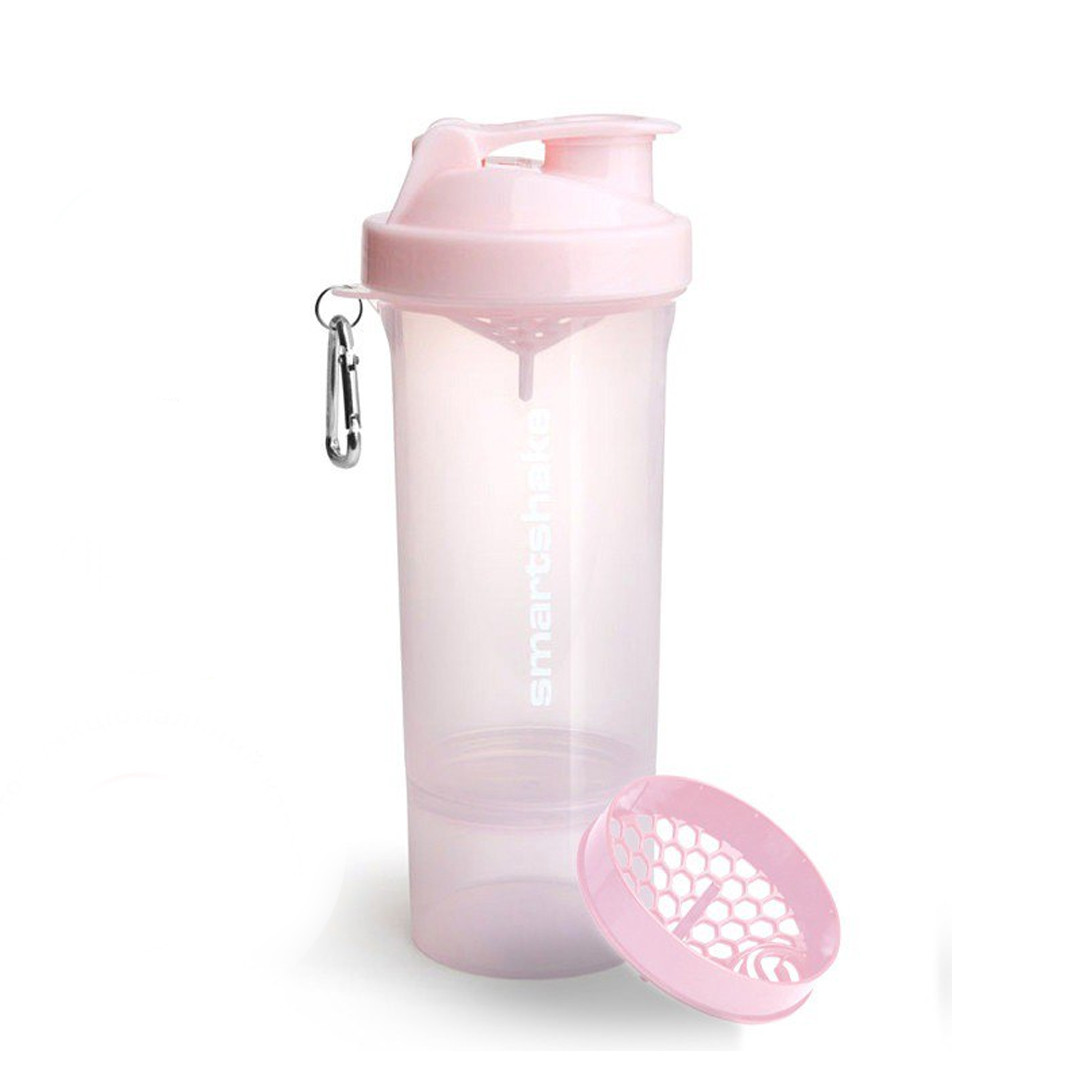 Шейкер спортивний SmartShake Slim 500ml Cotton Pink (Light Lavender)