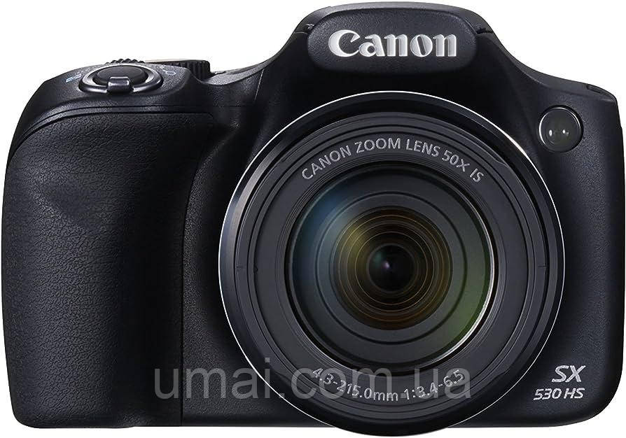 Фотоаппарат Canon Powershot SX530HS ZOOM 50x 16MP f/3.4-6.5 Full HD Гарантия 24 месяцев + 64GB SD Card - фото 1 - id-p1777520742