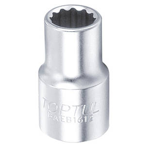Набір торцевих головок 1/2" 15шт 8-24мм (12-гранні) TOPTUL GAAQ1602U-12, фото 3