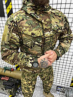 Военная демисезонная куртка ЗСУ, бушлат армейский мультикам, тактическая куртка осень непромокаемая