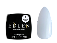 Гель для наращивания ногтей Edlen Builder Gel №2 (молочный), 15 мл