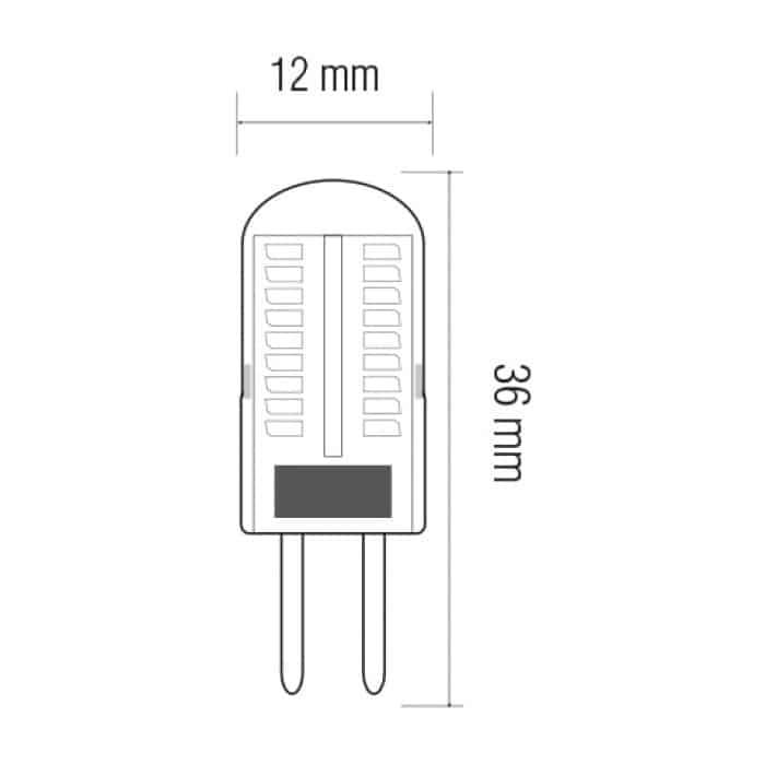 Світлодіодна лампа MICRO-3 3W G4 2700К HOROZ ELECTRIC 001-010-0003-010