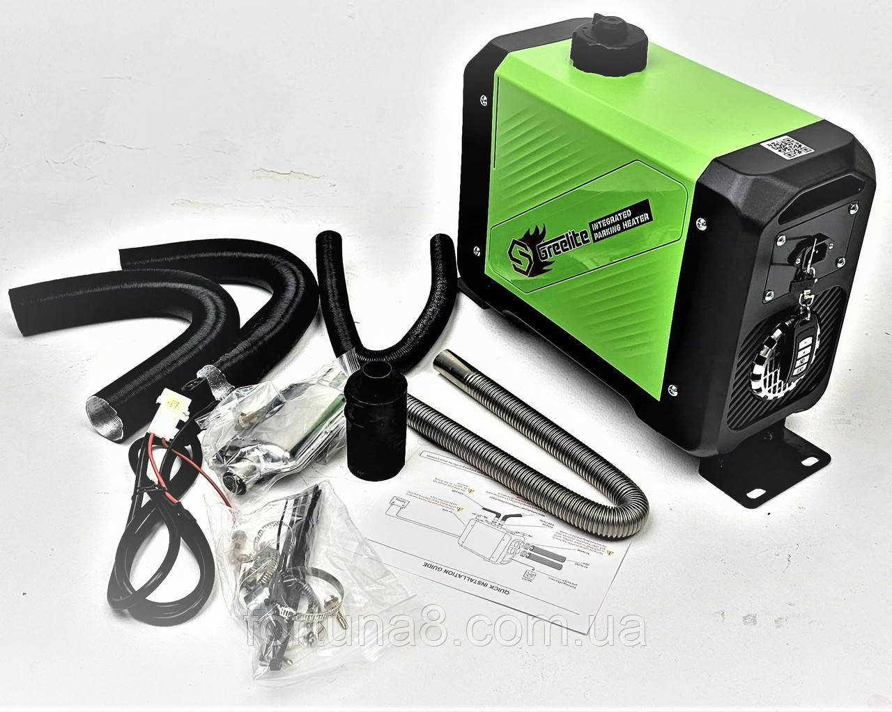 Автономний повітряний нагрівач 5 kW 12v (Greelite intgrated parking heater)