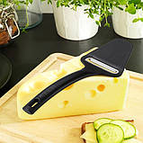 Нож IKEA HJÄLPREDA для сыра, черный 904.765.31, фото 2