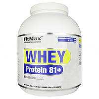 Протеин FitMax Whey Protein 81+, 2.25 кг Двойной шоколад