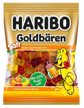 Haribo Saft-Goldbaren 160г
