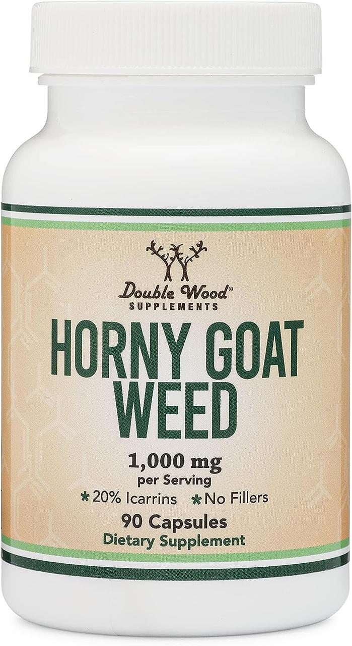 Добавка Double Wood Horny Goat Weed 1000 mg 90capsules