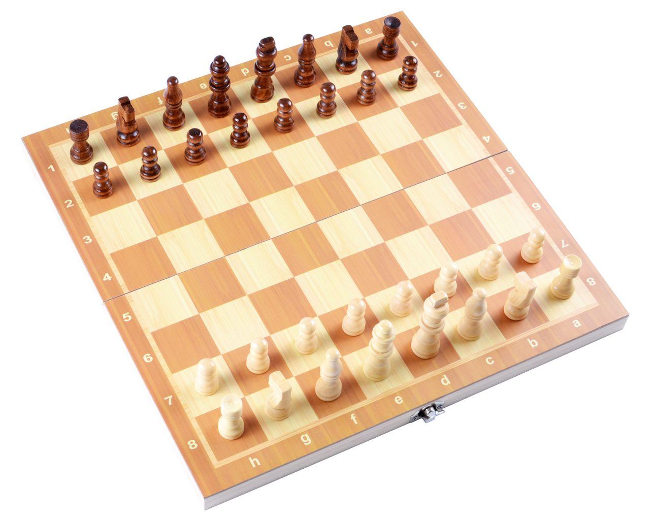 Ігровий набір 3в1 нарди шахи та шашки (34х34 см) Гранд Презент 7723