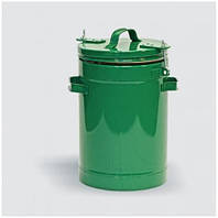 Термо-ведро | термос пищевой армейский большой металлический (алюминиевая колба) | 12 литров | зелёный